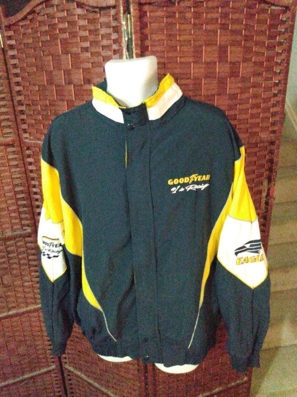 Vintage Goodyear #1 In Racing Light Jacket Windbreaker 90s Men's XL